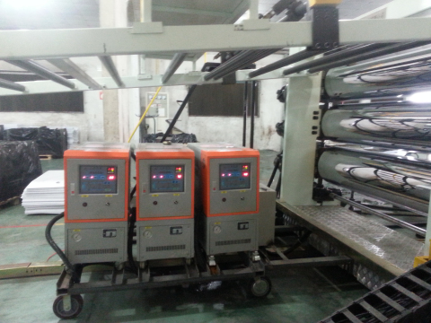 擠出模溫機，片材擠出控溫機，橡膠擠出模溫機